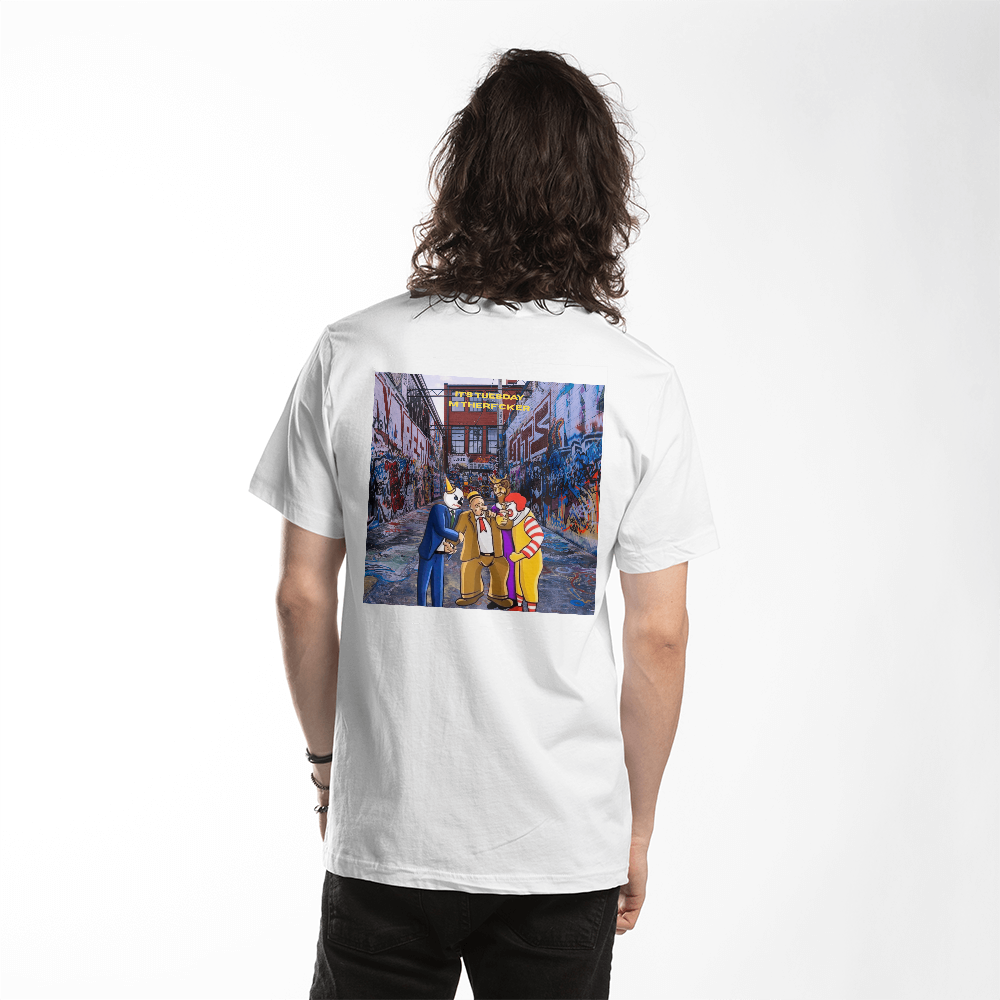 π₯ Fast Food Alley Ambush Tee β Streetwear Graphic T-Shirt