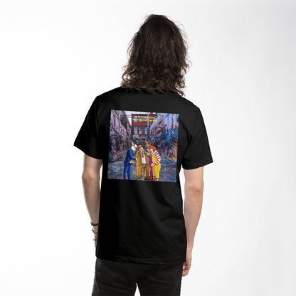 🔥 Fast Food Alley Ambush Tee – Streetwear Graphic T-Shirt