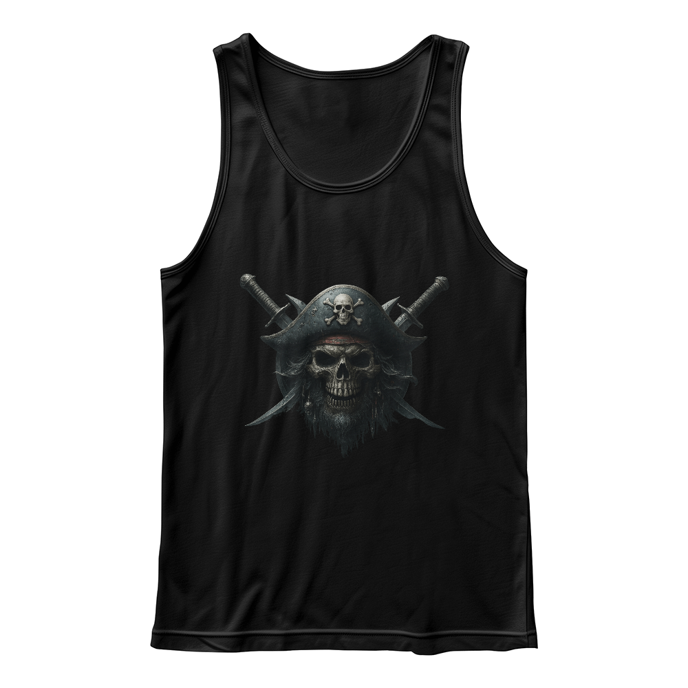 ⚔️ Steel, Skull & Shadows Tank – Fearless Style Meets Premium Comfort