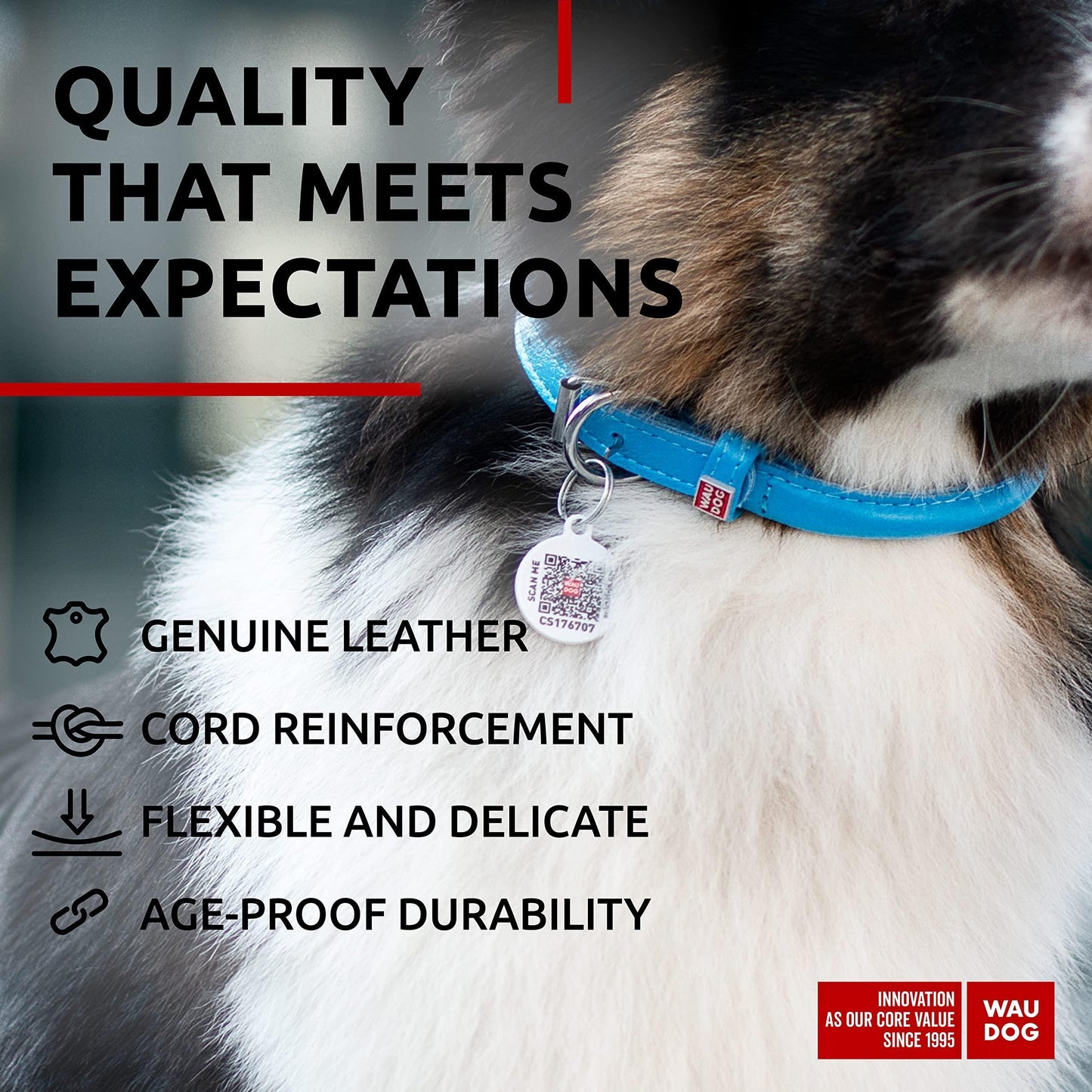 Ultra Soft Rolled Leather Dog Collar – Adjustable Durable Pet Collar for Small, Medium & Large Dogs (Multiple Colors)